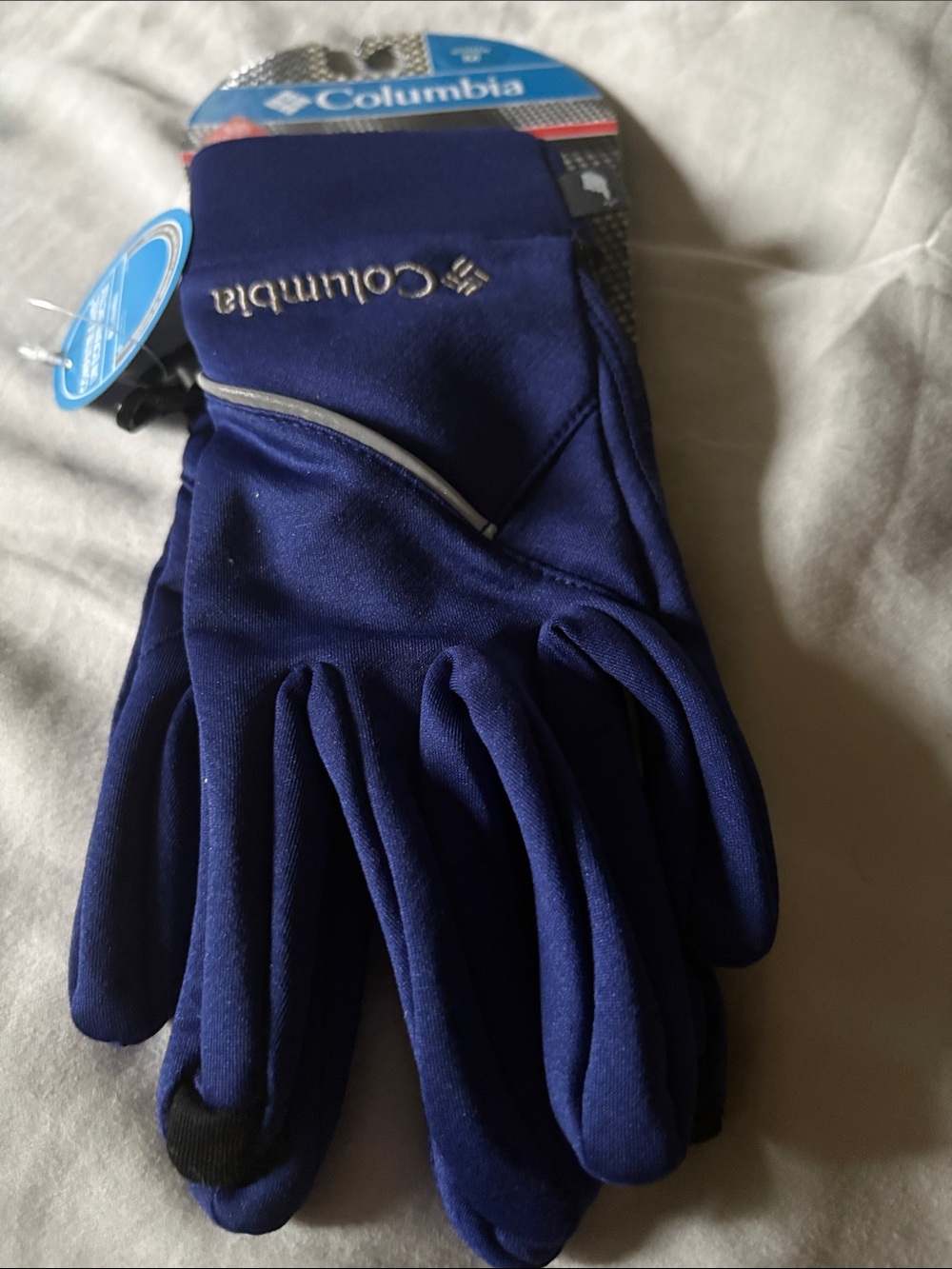 Columbia Men's Deep Blue Touchscreen Gloves